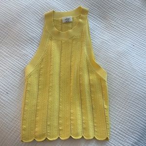 Wilfred Crochet Halter Top - Aritizia -Small